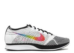 Nike: Белые кроссовки  Flyknit Racer