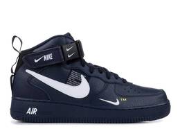 Nike: Синие кроссовки  Air Force 1