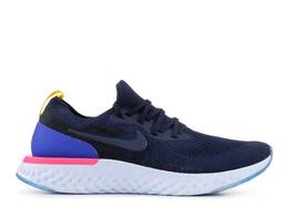 Nike: Синие кроссовки  Epic React Flyknit