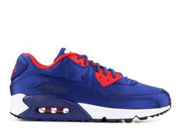 Nike: Синие кроссовки  Air Max 90 SE