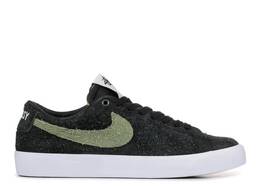 Nike: Зелёные кроссовки  Blazer Low