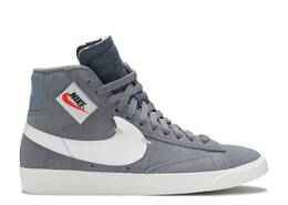 Nike: Серые кроссовки  Blazer Mid