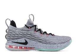 Nike: Серые кроссовки  Lebron 15