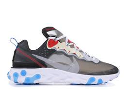 Nike: Тёмные кроссовки  React Element 87