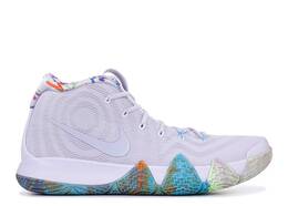 Nike: Серые кроссовки  Kyrie 4
