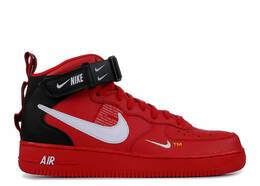 Nike: Красные кроссовки  Air Force 1