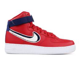 Nike: Красные кроссовки  Air Force 1 High