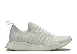 Adidas: Белые кроссовки  NMD_R1 STLT