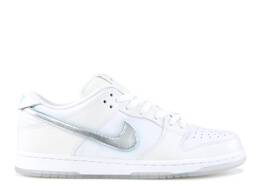 Nike: Белые кроссовки  Dunk Low Pro SB