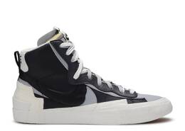 Nike: Чёрные кроссовки  Blazer Mid