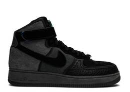 Nike: Чёрные кроссовки  Air Force 1 High