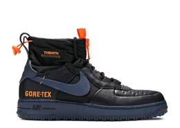 Nike: Чёрные кроссовки  Air Force 1 High