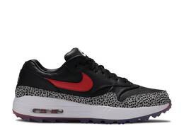 Nike: Чёрные кроссовки  Air Max 1