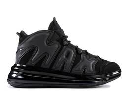 Nike: Чёрные кроссовки  Air More Uptempo