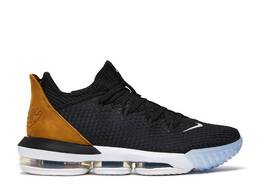 Nike: Чёрные кроссовки  LeBron 16 Low