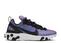 Nike: Чёрные кроссовки  React Element 55