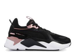 PUMA: Чёрные кроссовки  RS-X