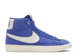 Nike: Синие кроссовки  Blazer Mid