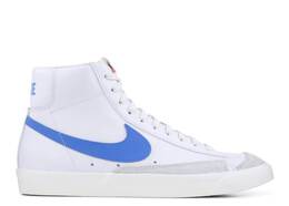 Nike: Голубые кроссовки  Blazer Mid 77 Vintage