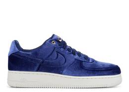 Nike: Голубые кроссовки  Air Force 1 Low