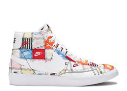 Nike: Белые кроссовки  Blazer Mid