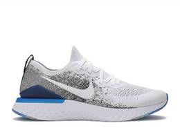 Nike: Голубые кроссовки  Epic React Flyknit 2