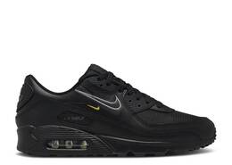 Nike: Чёрные кроссовки  Air Max 90