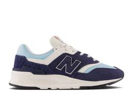 New Balance: Голубые кроссовки  997H