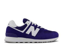 New Balance: Тёмные кроссовки  574