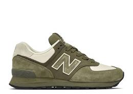 New Balance: Кроссовки  574 цвета хаки