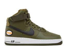 Nike: Зелёные кроссовки  Air Force 1 High