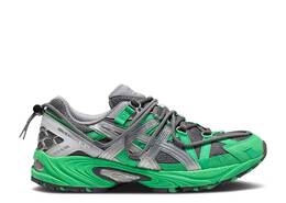 Asics: Зелёные кроссовки  Gel