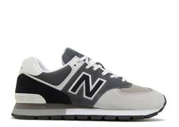 New Balance: Серые кроссовки  574
