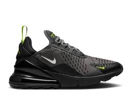 Nike: Серые кроссовки  Air Max 270