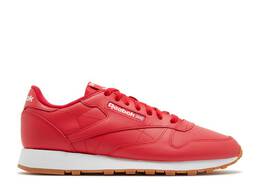 Reebok: Красные кроссовки  Classic Leather