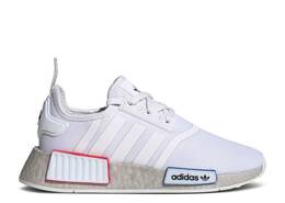 Adidas: Белые кроссовки  NMD_R1