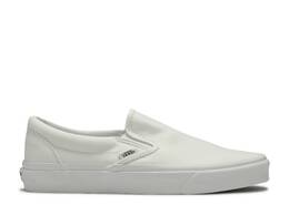 Vans: Белые кроссовки  Classic Slip On