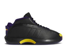 Adidas: Чёрные кроссовки  Crazy