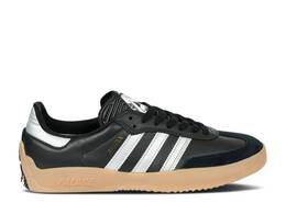 Adidas: Чёрные кроссовки  Samba