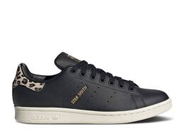 Adidas: Чёрные кроссовки  Stan Smith