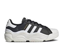 Adidas: Чёрные кроссовки  Superstar