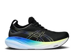 Asics: Чёрные кроссовки  Gel-Nimbus