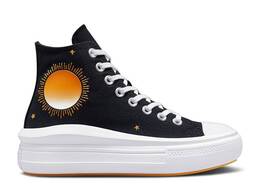 Converse: Чёрные кроссовки  Chuck Taylor All Star Move