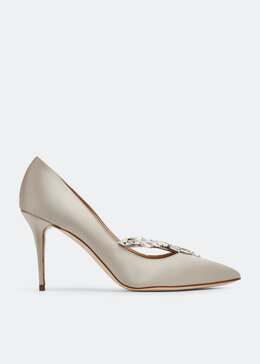 Manolo Blahnik: Серые туфли 