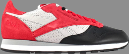 Reebok: Красные кроссовки Classic Leather