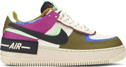 Nike: Зелёные кроссовки  Air Force 1 Shadow