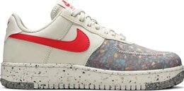 Nike: Красные кроссовки  Air Force 1 Crater