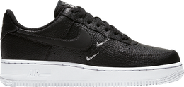 Nike: Чёрные кроссовки  Air Force 1