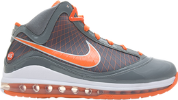 Nike: Оранжевые кроссовки  Air Max Lebron 7