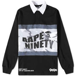 Aape By A Bathing Ape: Чёрная футболка